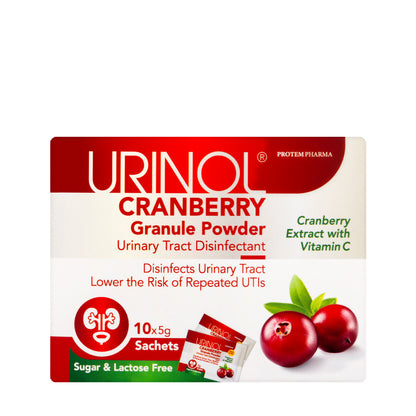 Urinol Cranberry 5gmx10Sachets