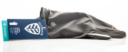 Coolibar Gannett UV Gloves Gray [Large]