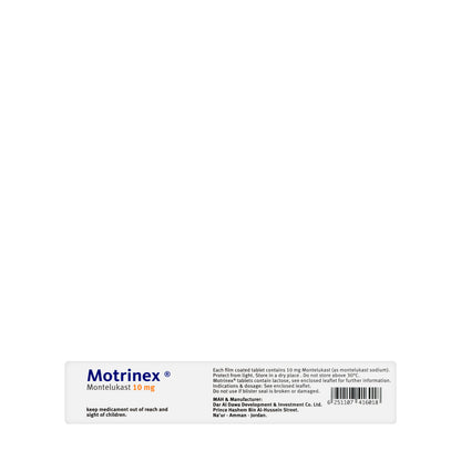 Motrinex 10Mg 30 Tablets