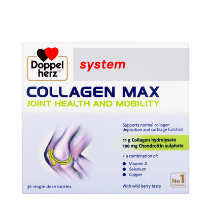Doppel Herz System Collagen Max 30 Bottle