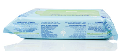 Mustela Baby Wipes 60 Pieces