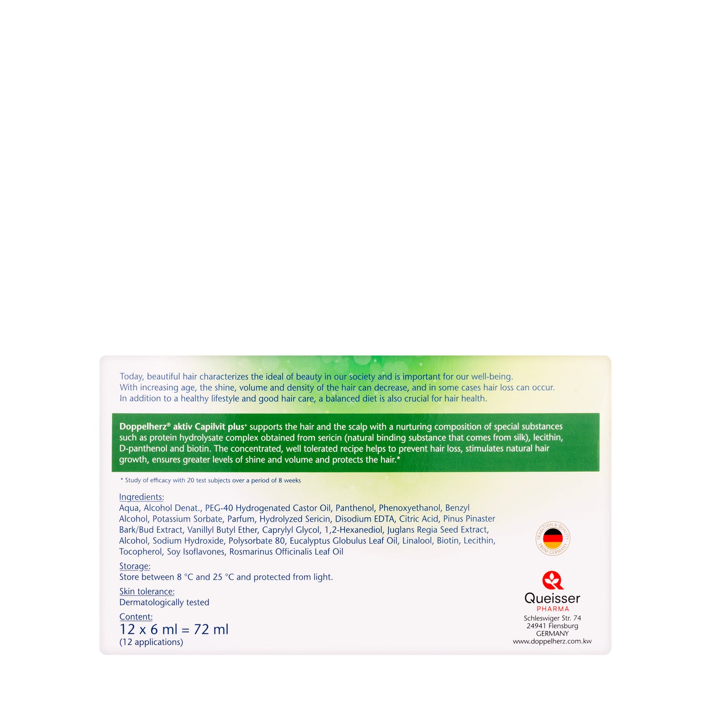 Aktiv CapilVitamin Plus Hair Lotion 12 Ampoule