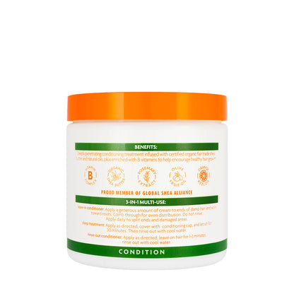 Cantu Shea Butter Leave-In Conditioning Repair Cream 453 Gm