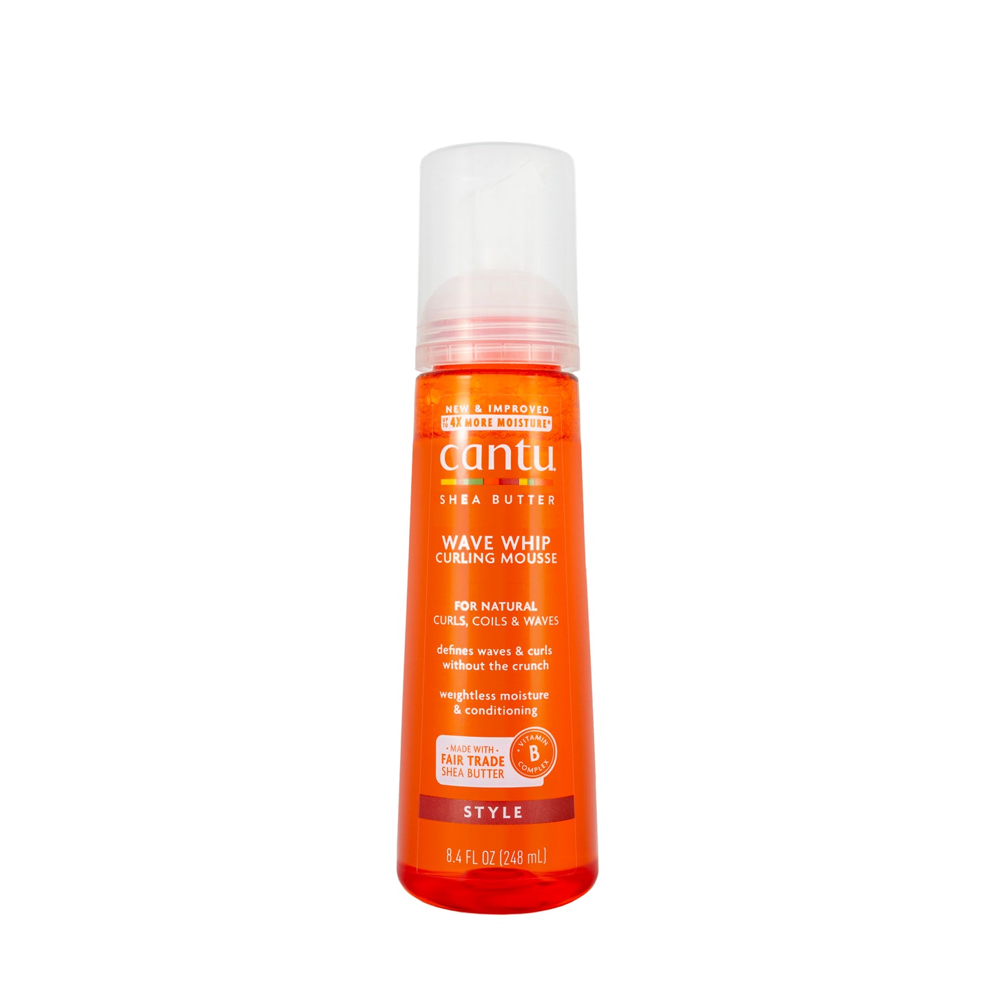 Cantu Shea Butter Wave Whip Curling Mousse 248 Ml