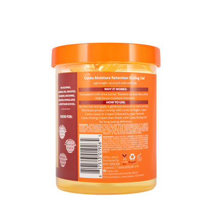 Cantu Shea Butter Flexible Hold Moisture Retention Styling Gel 524 Gm