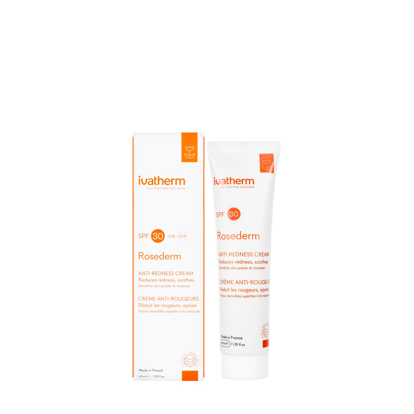 Ivatherm Rosederm Spf 30 Anti Redness Cream 40 Ml