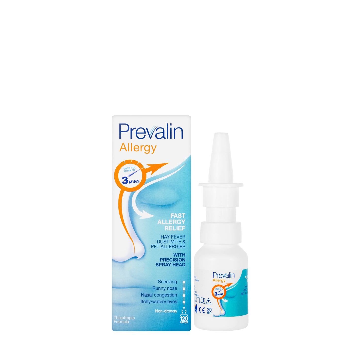 Prevalin Allergy Adult Nasal Spray 20Ml