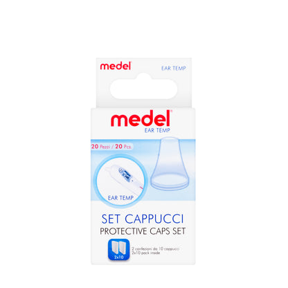 Medel Ear Temp Caps 20 Pieces
