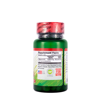 Human Essentials Vitamin B12 1200Mg 60 Sublingual Tablets