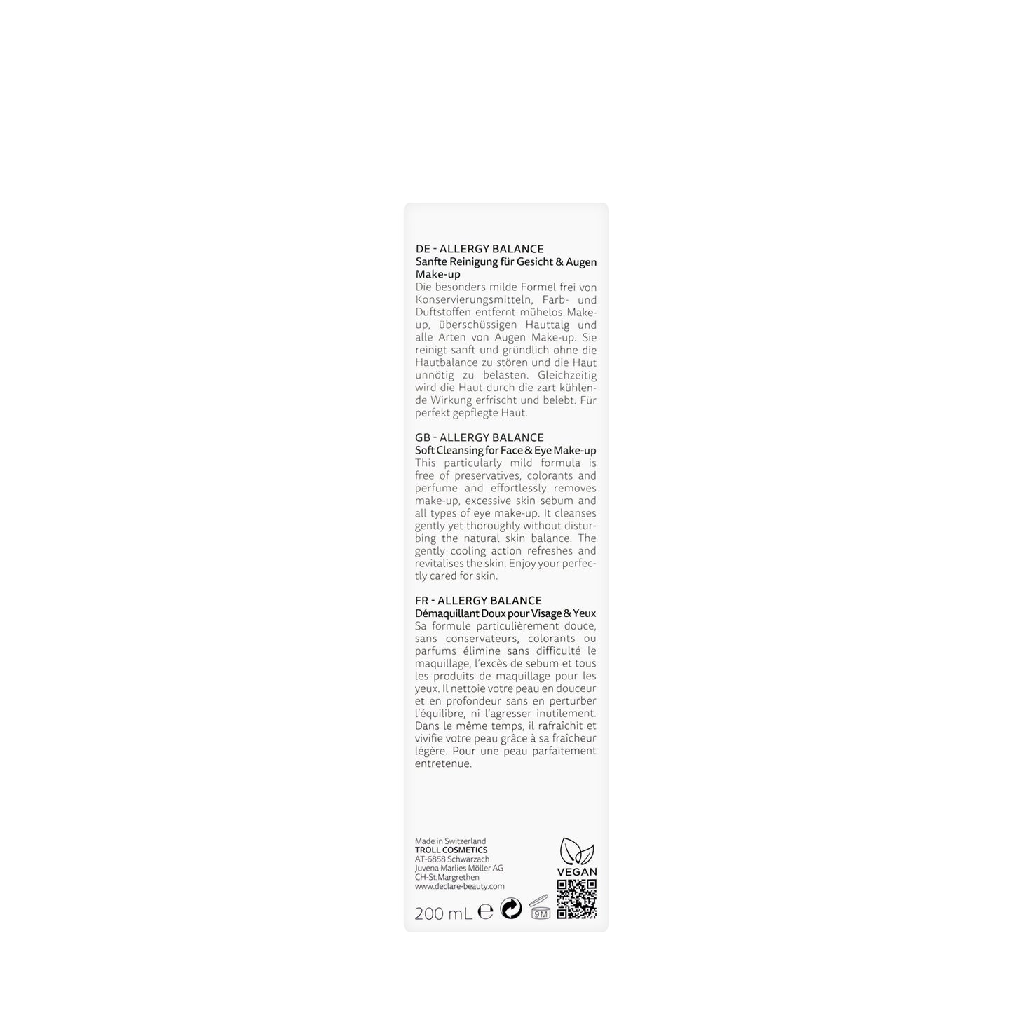 Declaré Allergy Balance Soft Cleansing Gel 200 ml