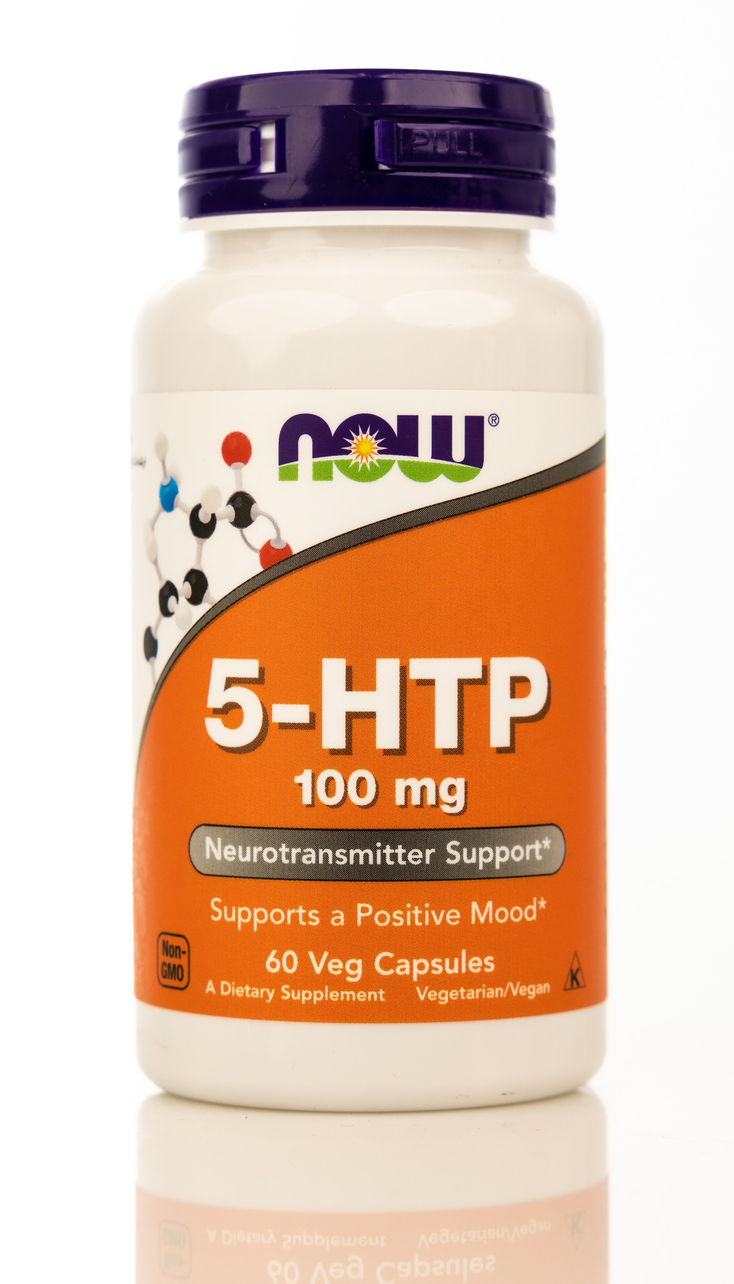 Now 5-HTP 100mg 60 Veg Capsules