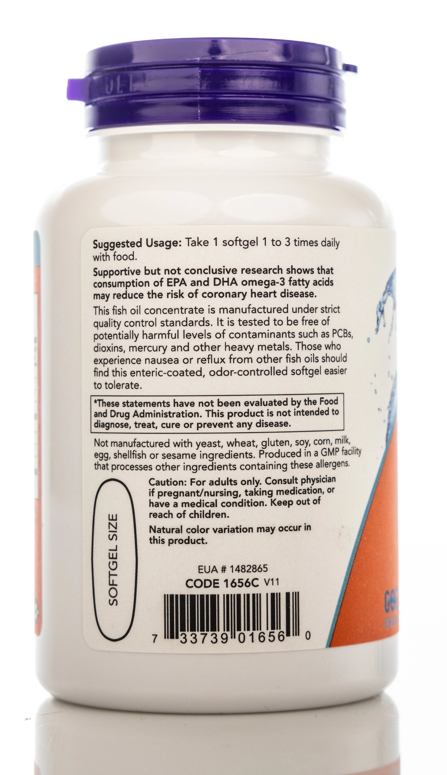 Now Omega-3 90 Softgels