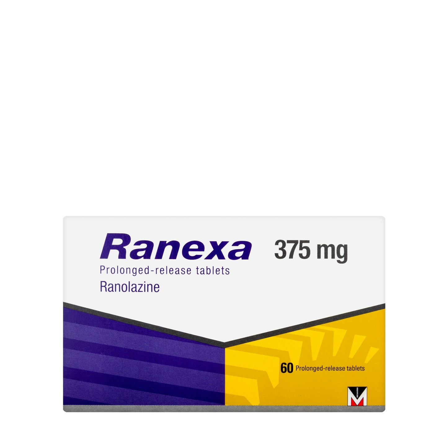 Ranexa 375Mg Pr 60 Tablets
