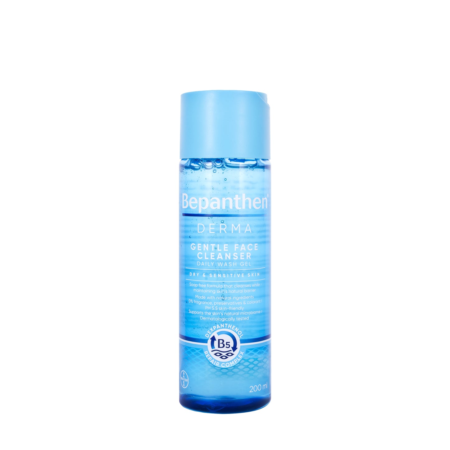 Bepanthen Derma Gentle Face Cleanser Gel Dry & Senstive Skin 200 Ml
