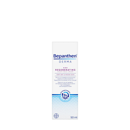 Bepanthen Derma Regenerating Night Face Cream Very Dry & Rough Skin 50 Ml