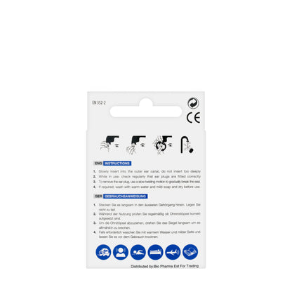 Be-Quiet Silicone Ear Plugs 3 Pairs