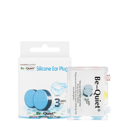 Be-Quiet Silicone Ear Plugs 3 Pairs