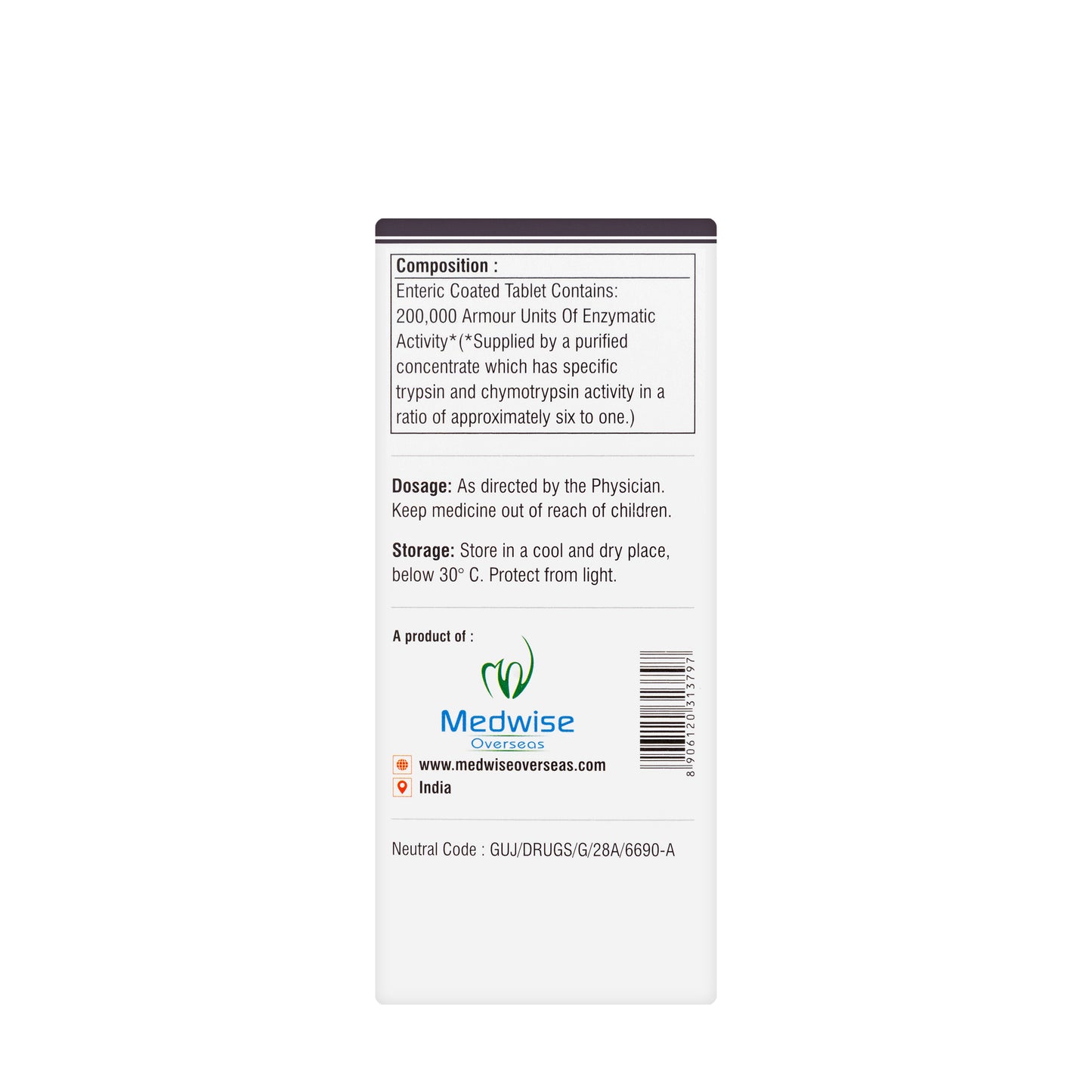 Chymed Forte Plus 30 Tablets