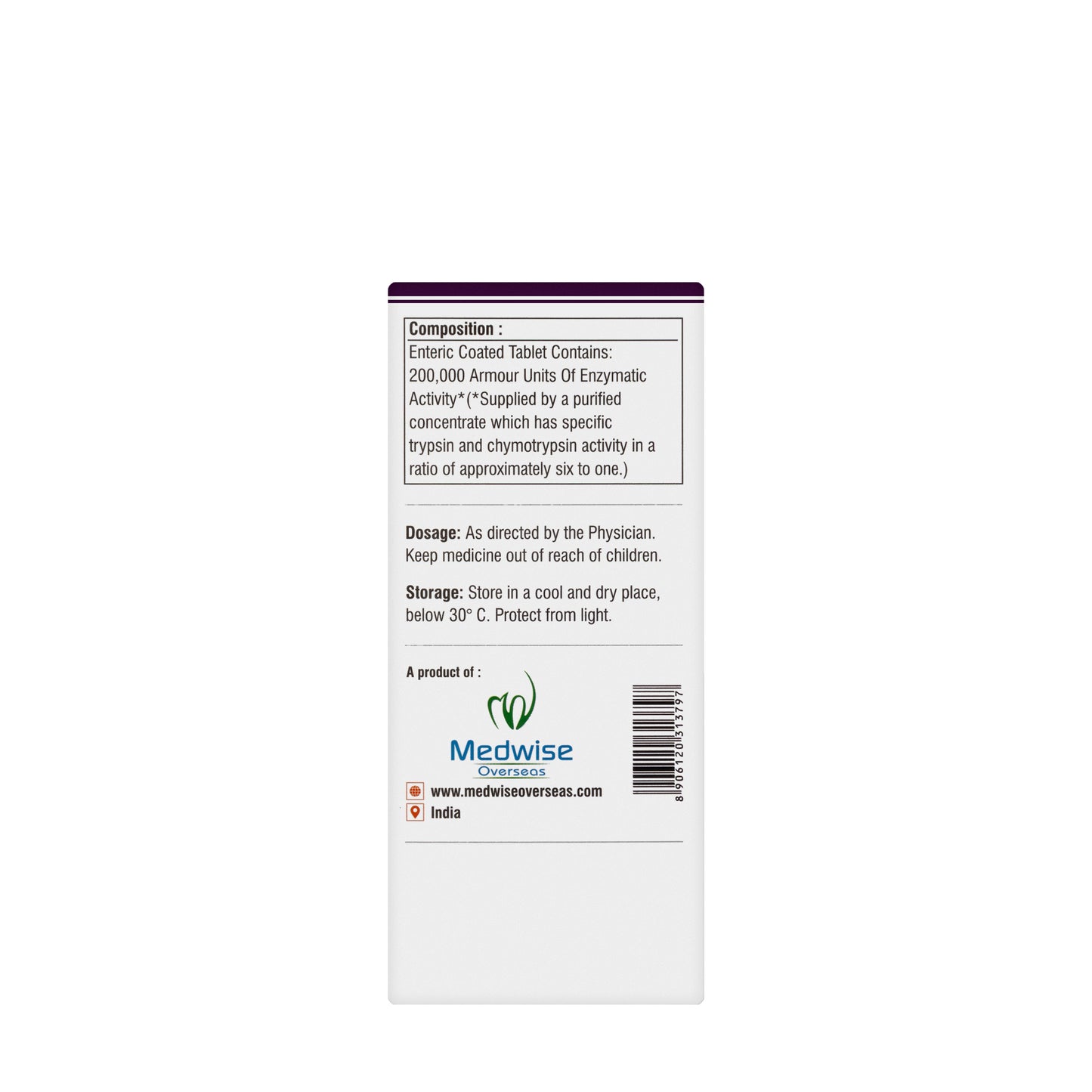 Chymed Forte Plus 10 Tablets