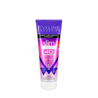 Eveline Slim Extreme 4D Night Lipo Shock Therapy Anti-Cellulite Serum 250 Ml
