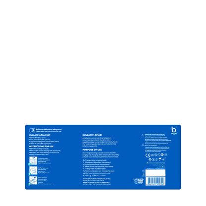 B-Good Transparent Pu Wound Dressing 9X25Cm 5 Pieces