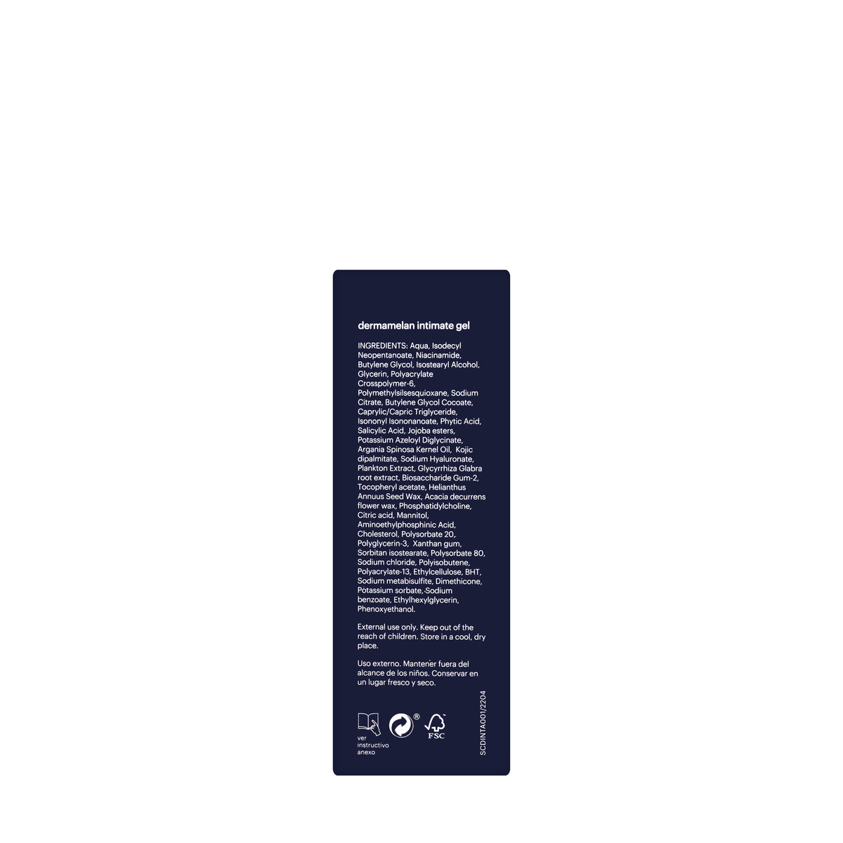 Mesoestetic Dermamelan Intimate Home Pack