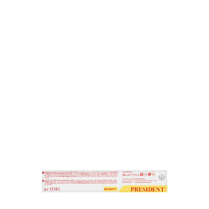 President Junior 6+ Years Strawberry ToothPaste 50ml