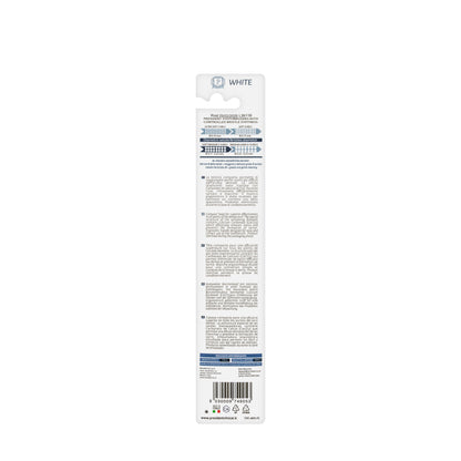President Daily White Toothbrush- Medium