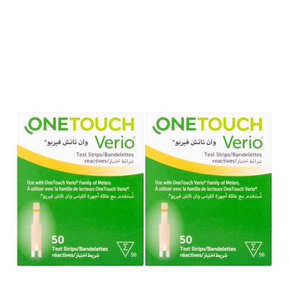 OneTouch Verio 2×50 Strips Offer