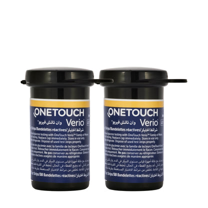 OneTouch Verio 2×50 Strips Offer