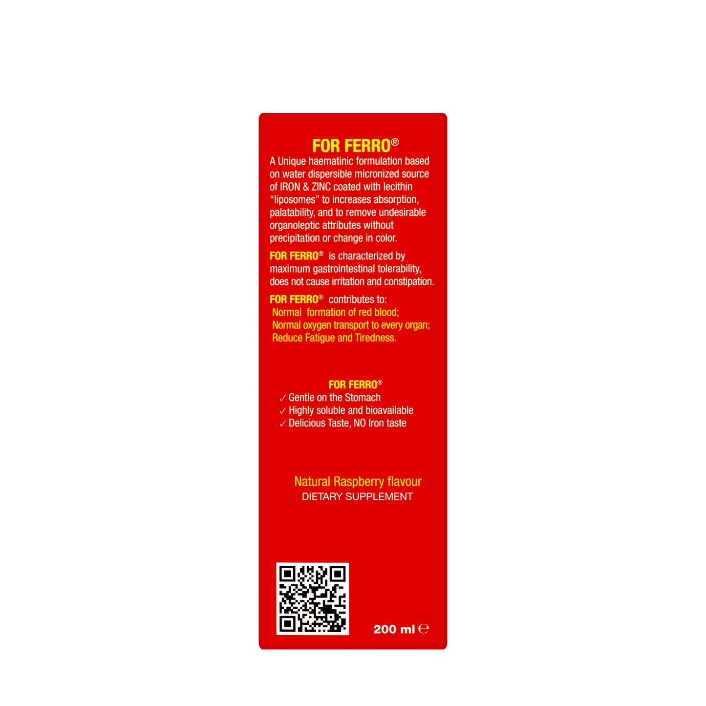 For Ferro Syrup 200Ml