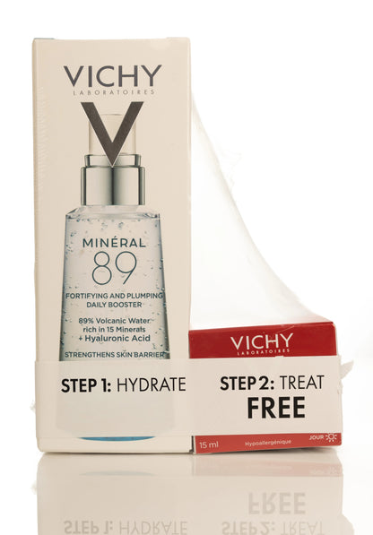 Vichy Mineral Water 89% 50Ml+Collagen Cream Offer