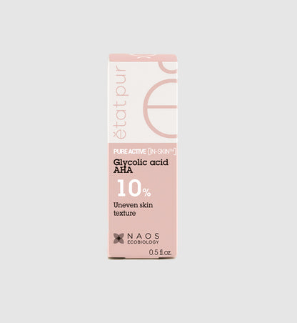 Etat Pur Pure Active Glycolic Acid 10% Peel Serum 15 Ml