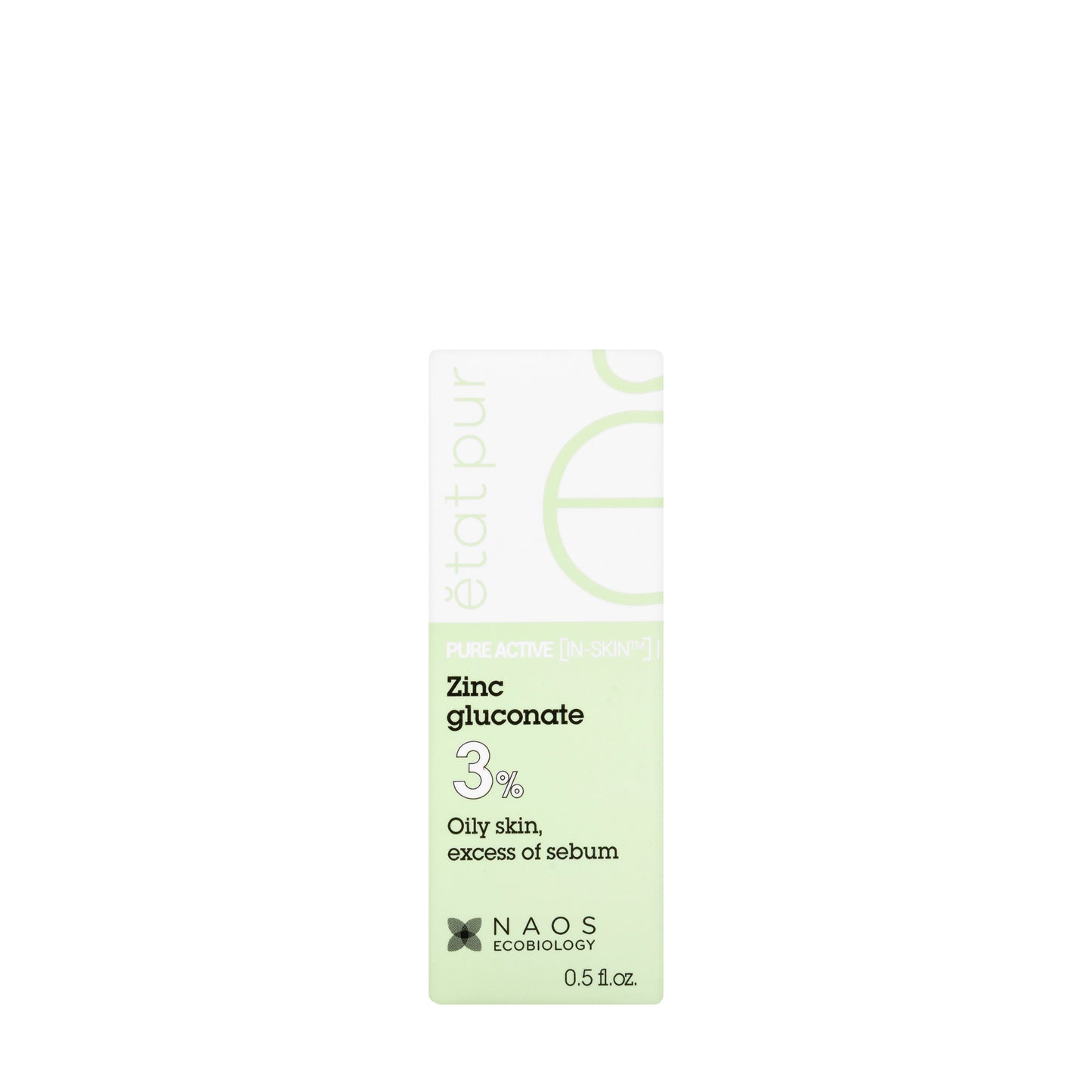 Etat Pur Pure Active Zinc Gluconate 3% Oily Skin, Excess of Sebum Serum 15 Ml