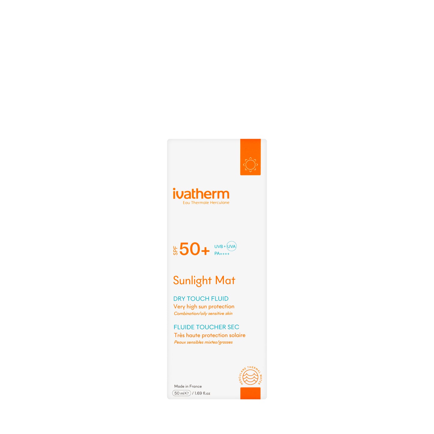 Ivatherm Spf 50+ Sunlight Mat Fluid 50 Ml