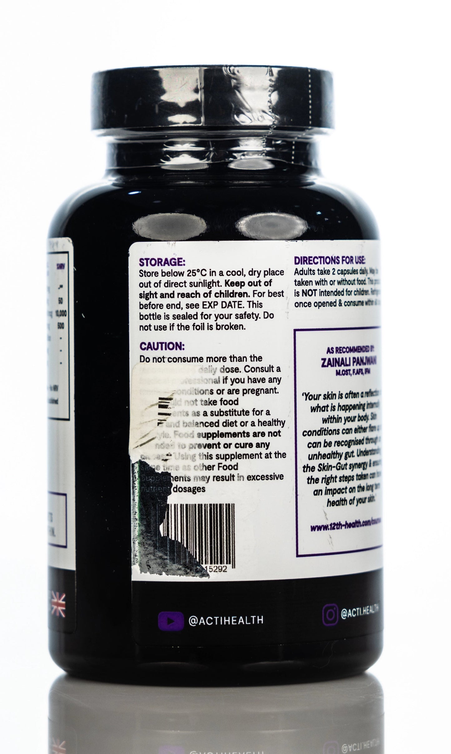 Acticoll+ Collagen 1125mg+Biotin 5000Mcg 60 Capsule