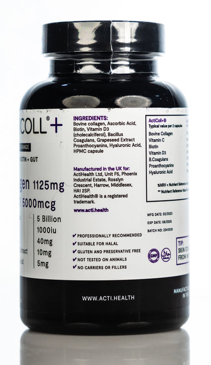 Acticoll+ Collagen 1125mg+Biotin 5000Mcg 60 Capsule