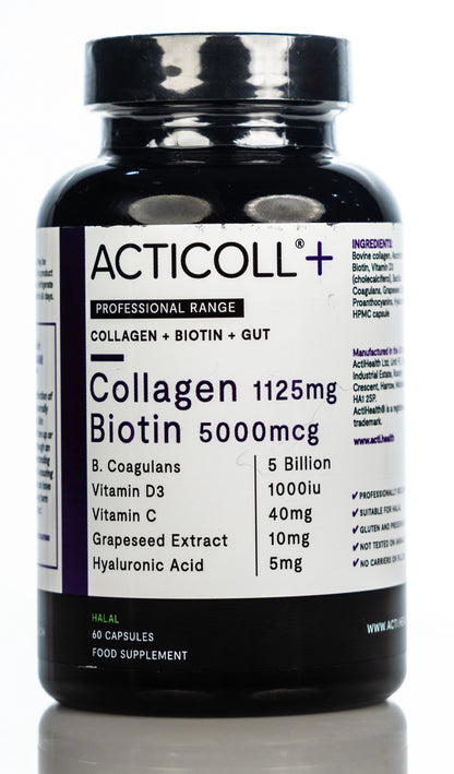 Acticoll+ Collagen 1125mg+Biotin 5000Mcg 60 Capsule