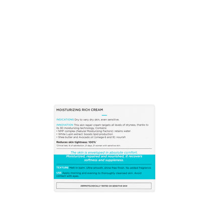 Dermina Hydralina Moisturizing Rich Cream 50 Ml