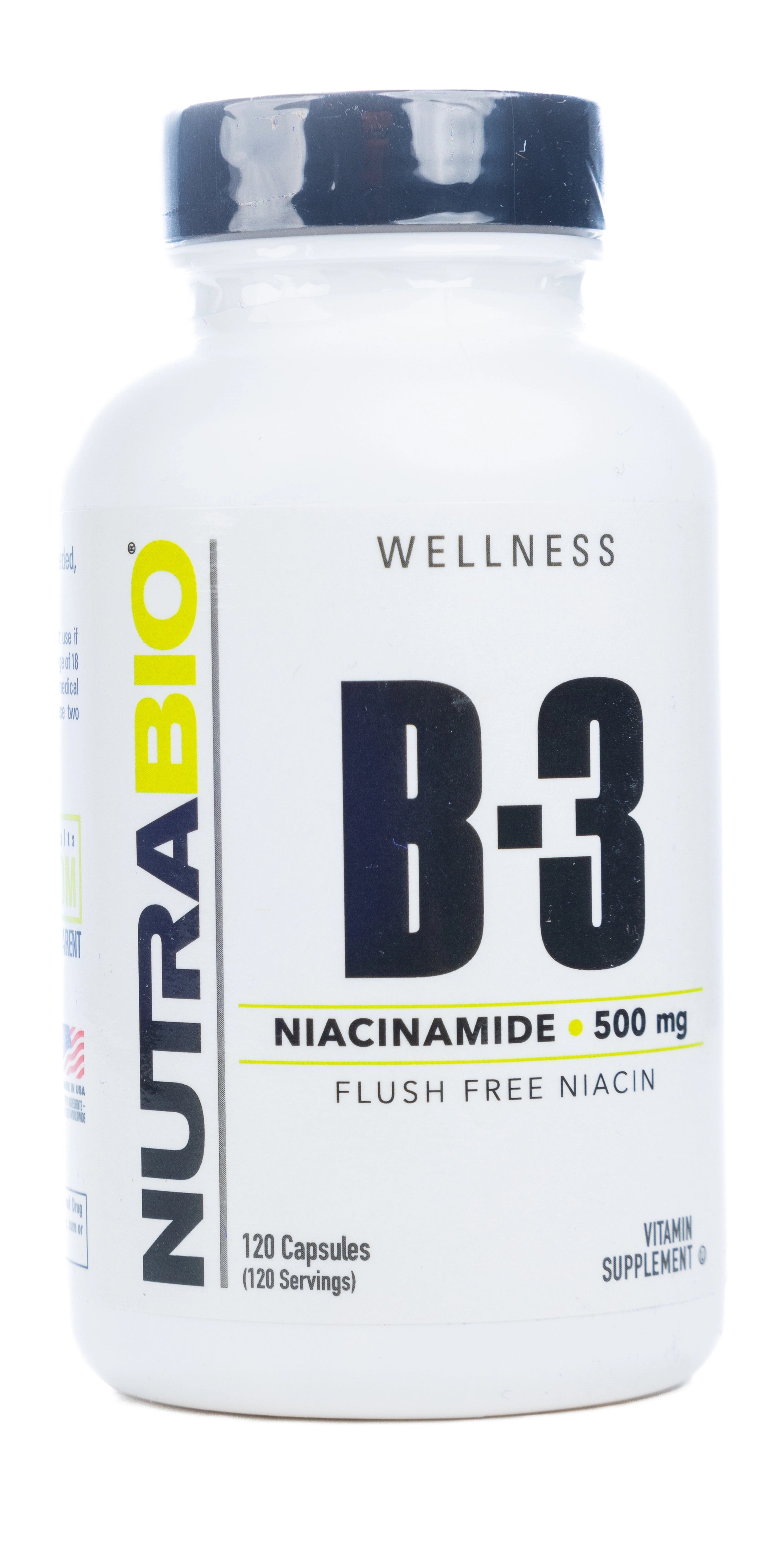 Nutrabio Niacinamide B-3 500mg  120Capsules