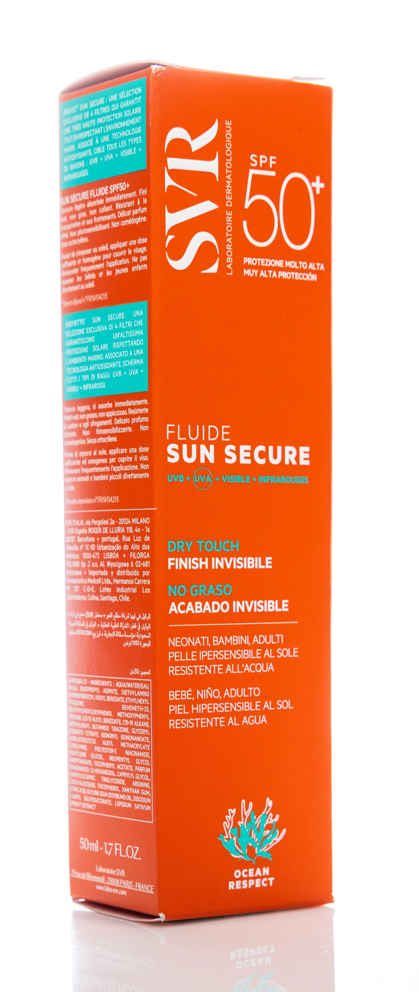 SVR Sun Secure Spf 50+ Fluid 50 ml