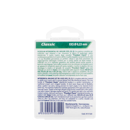 President Classic Intradental Brush XXS-0.23mm