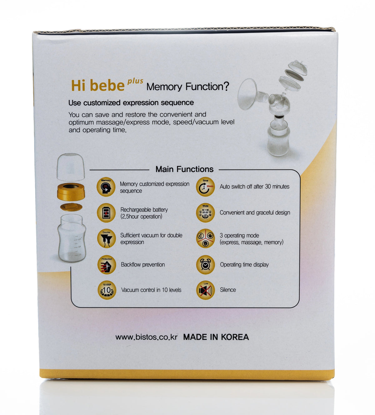 Hi Bebe Double Electric Breast Pump [Bt100]