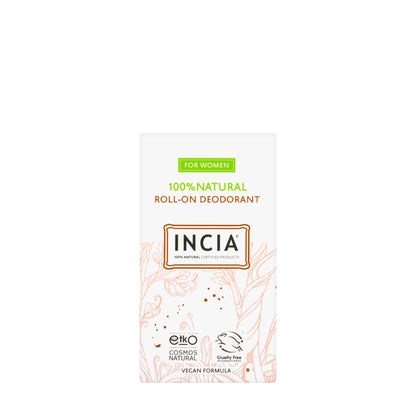 Incia Natural Deodorant Roll Women 50 Ml