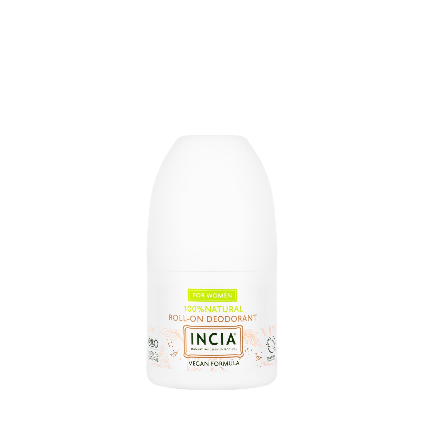 Incia Natural Deodorant Roll Women 50 Ml