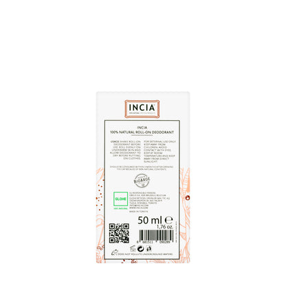 Incia Natural Deodorant Roll Women 50 Ml
