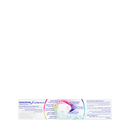 Sensodyne Complete Protection + Advanced Whitening ToothPaste 75ml