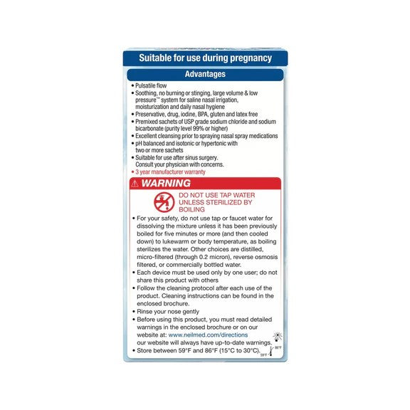 NeilMed Sinugator Dual Speed 30 Sachets
