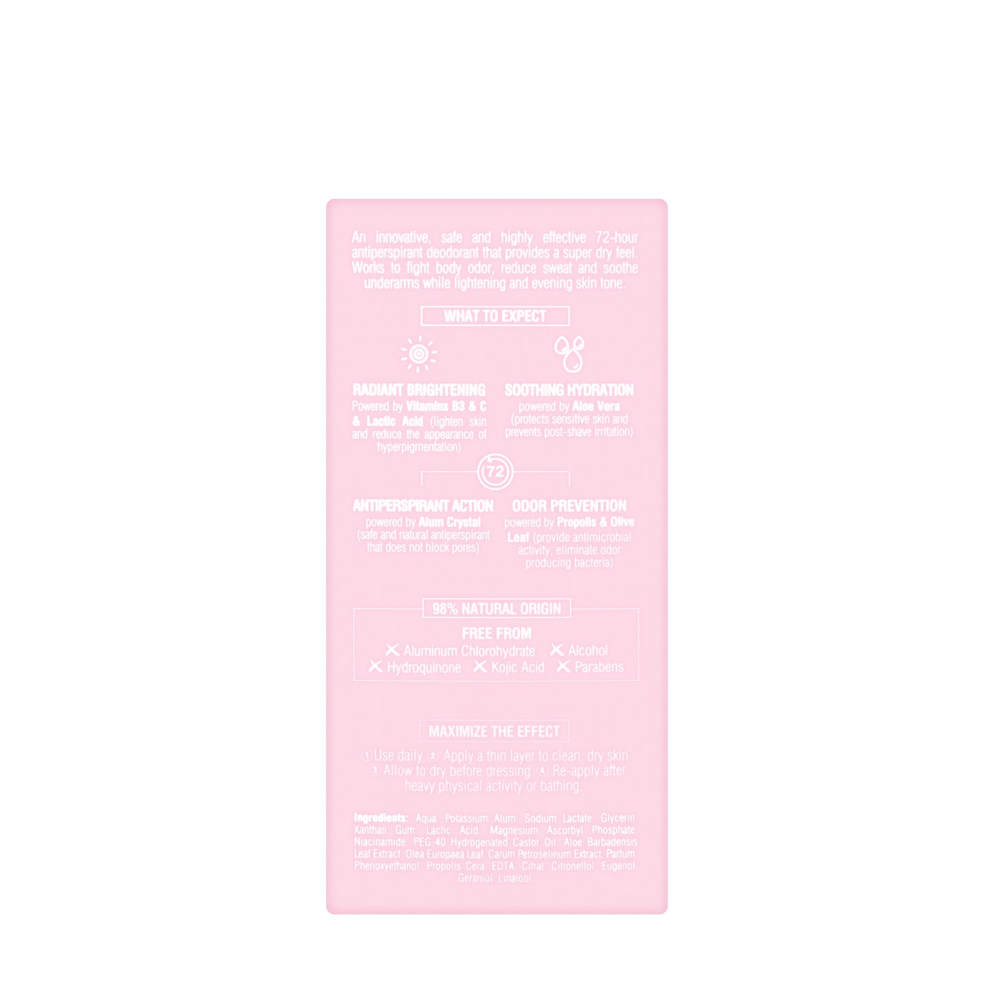 Beesline 72 Hours Whitening Roll On Deo Super Dry Jouri Rose 50 Ml 1+1 Offer Pack