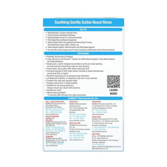 NeilMed Sinus Rinse Kids Kit 30 Sachets